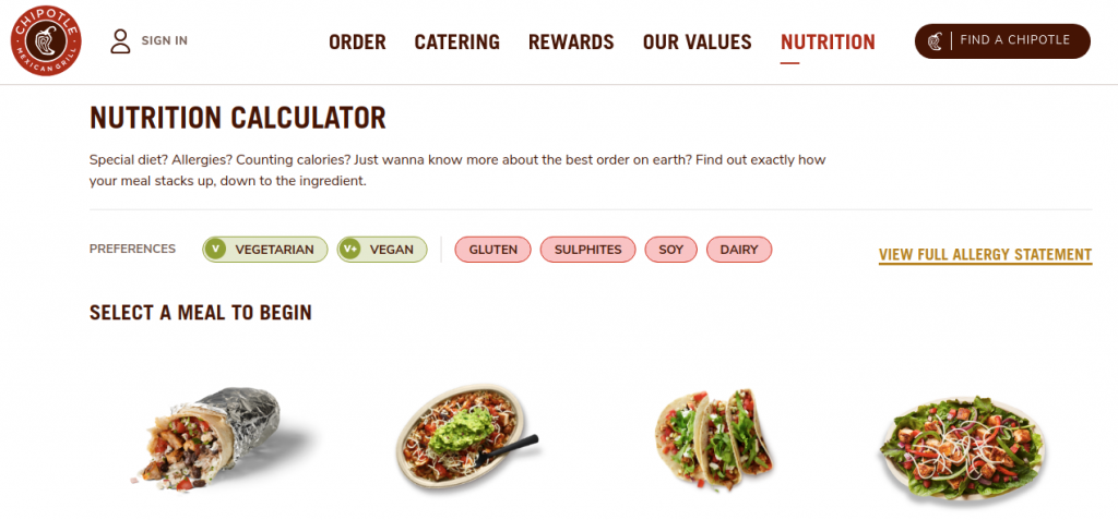Chipotle Nutrition Logo