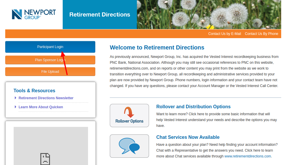 Newport Retirement Login