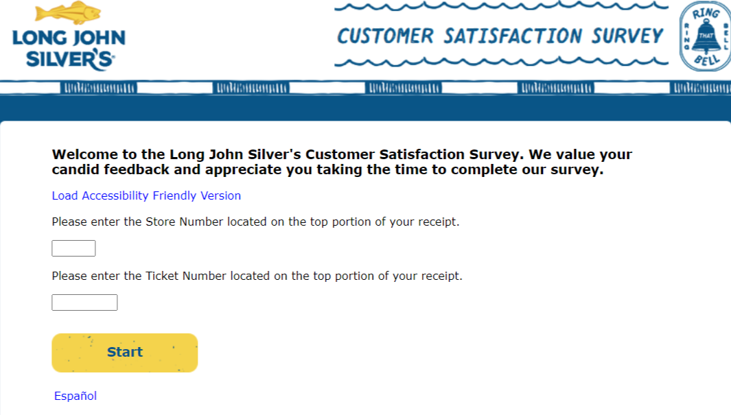Long John Silver's Survey