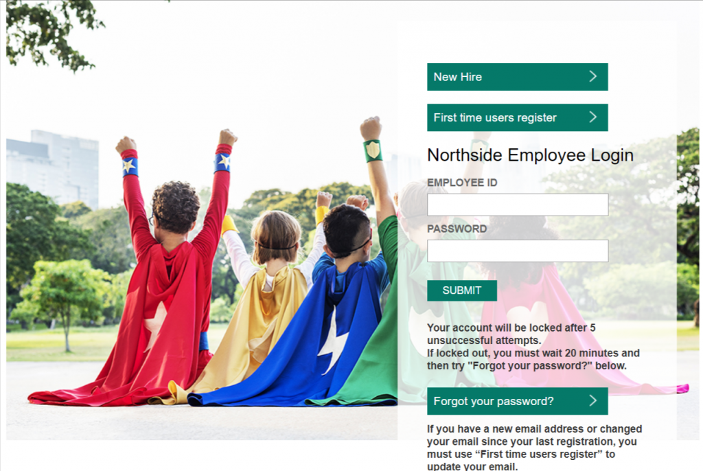 Northside hr portal login