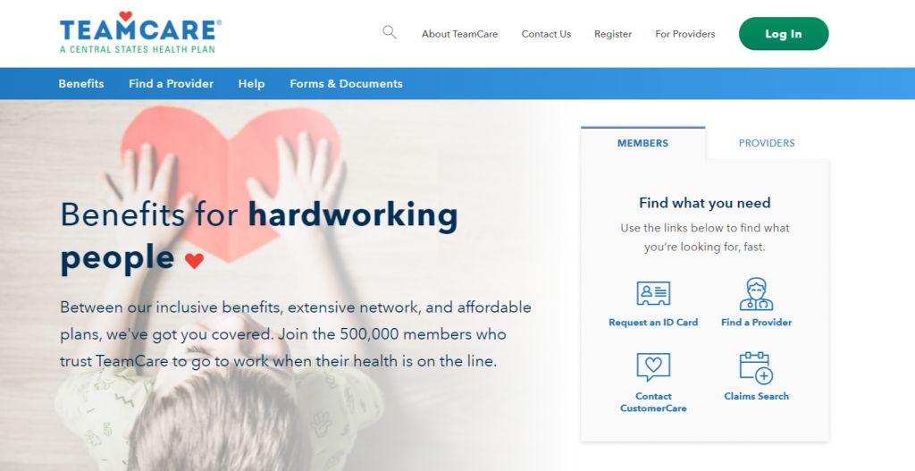 Teamcare health login
