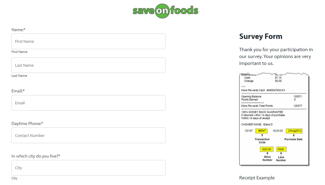pricesmart foods customer satisfaction survey