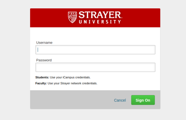 icampus strayer logo
