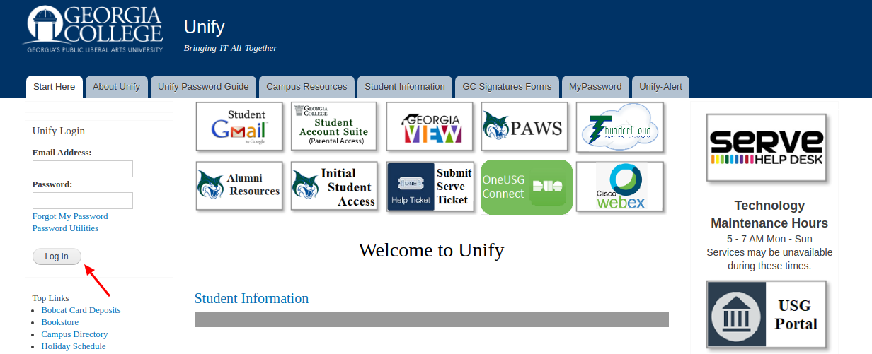 Unify Login