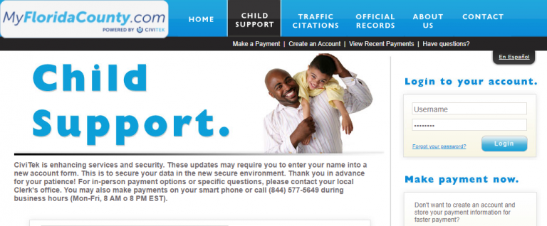 Www Myfloridacounty Com Child Support MyFloridaCounty Child Support   Myfloridacounty Child Support Logo 768x318 