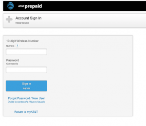 AT-T-PREPAID-login