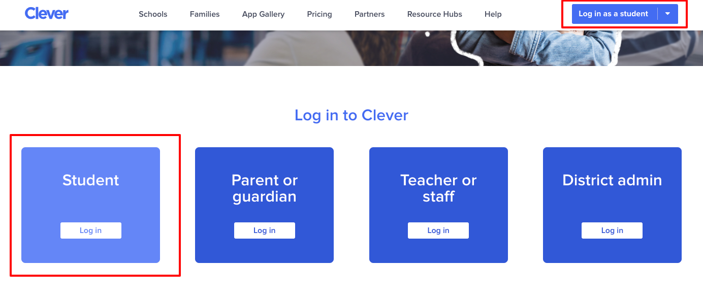 Clever student login