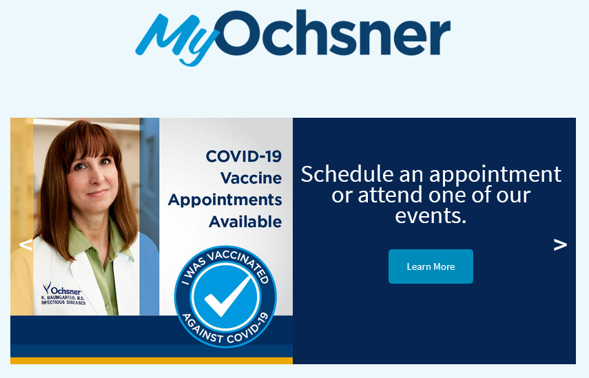 MyOchsner Login Guide at my.ochsner.org