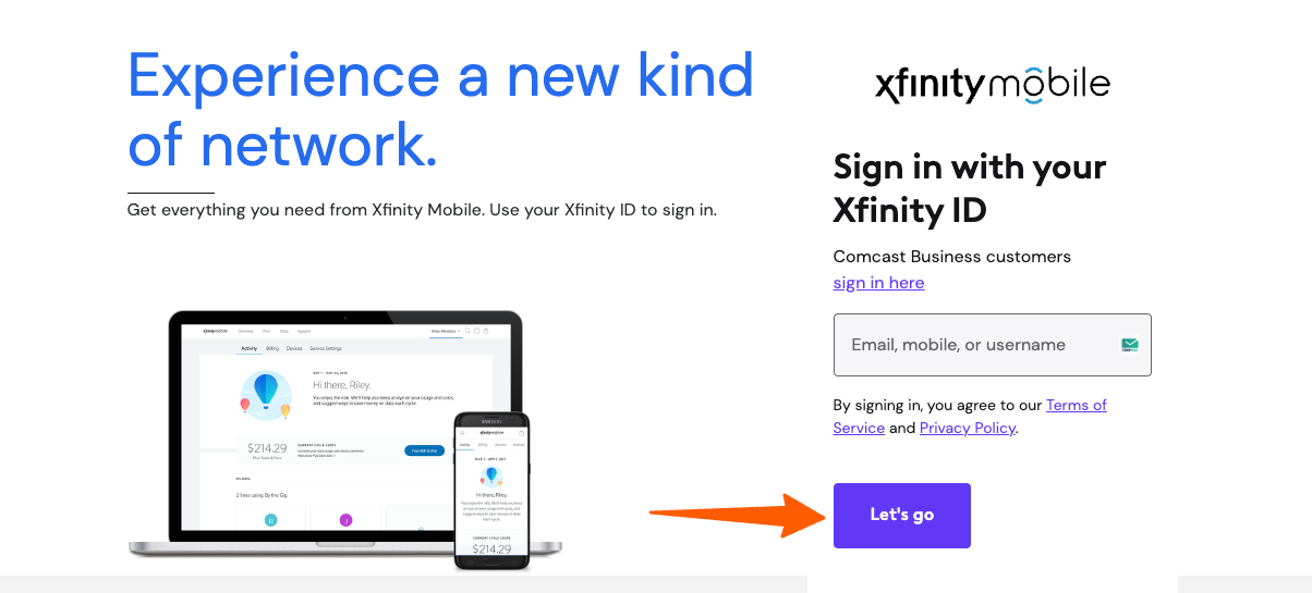 Xfinity Mobile Phone Activation