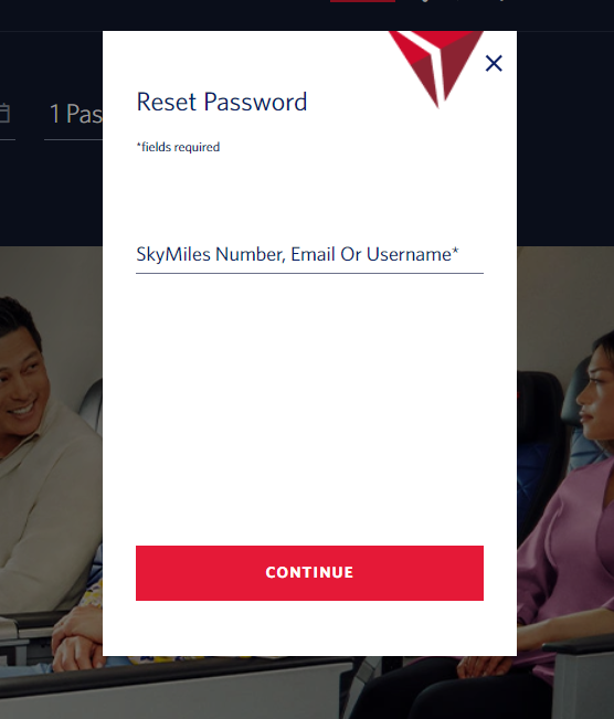 Recover Delta Wifi Login Details