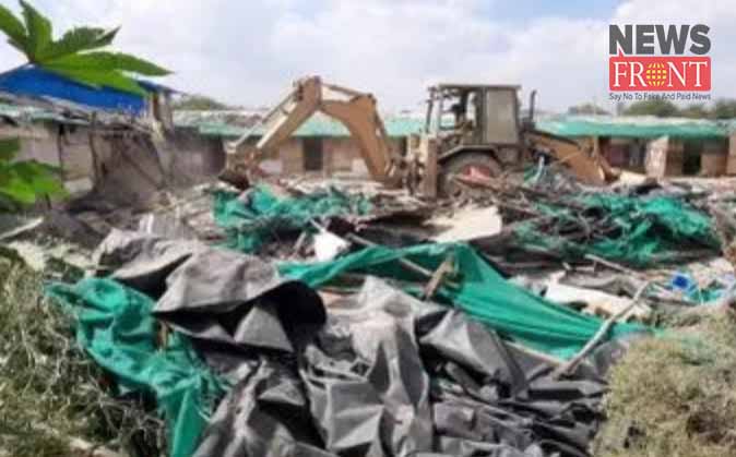 bengaluru huts razed tweet aravind limbavali | newsfront.co