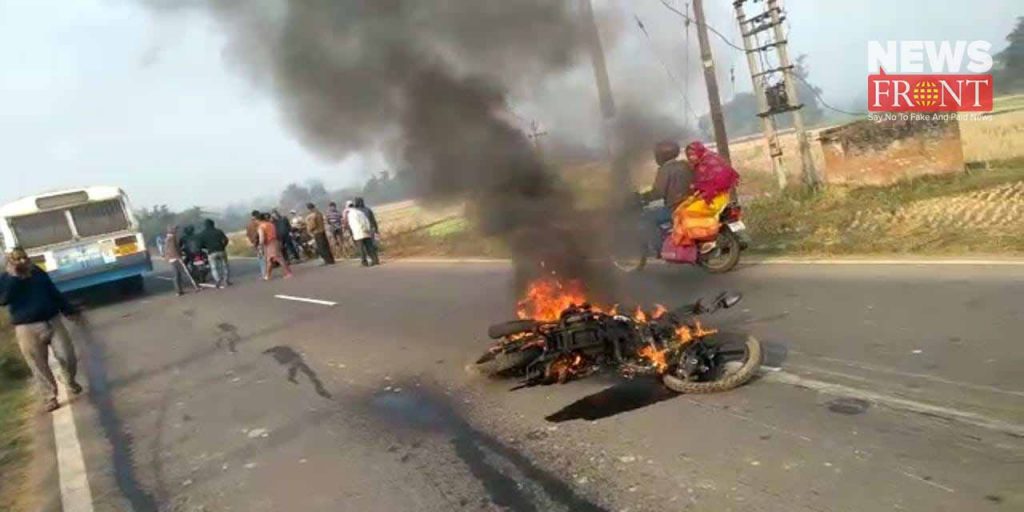 bike rider dead in road accident | newsfront.co