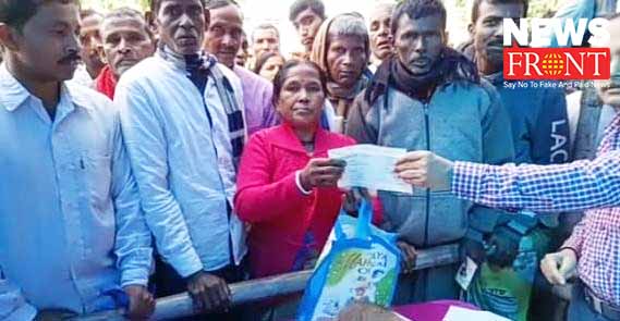 cheque distribution farmer friend project | newsfront.co