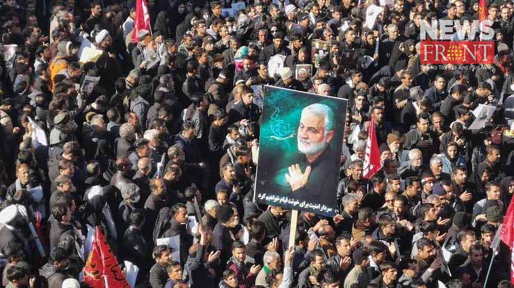 funeral procession of soleimani many killed and injured | newsfront.co