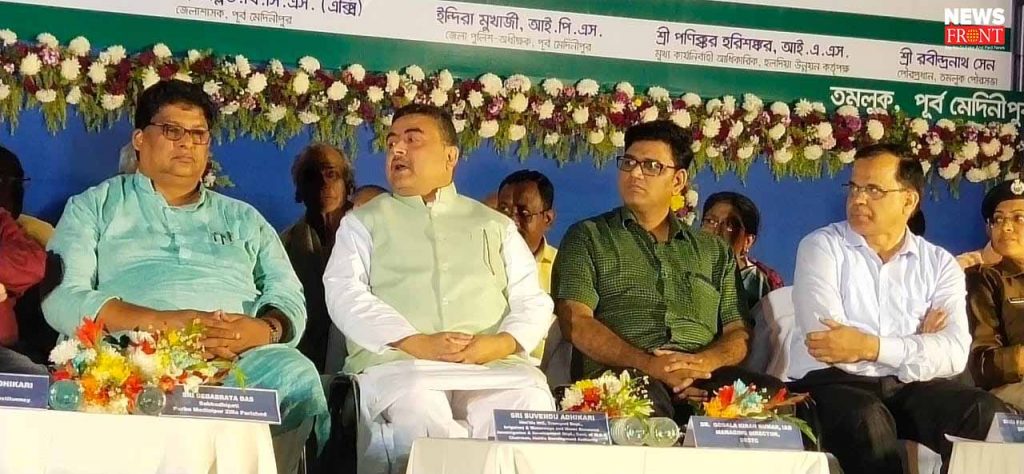 Minister of Transport opening new road in medinipur | newsfront.co