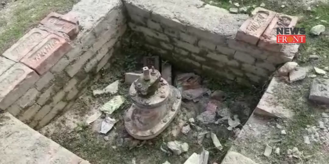 broken tubewell | newsfront.co