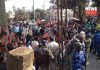 bharatiya janata party abostan protest to kaliganj police station | newsfront.co