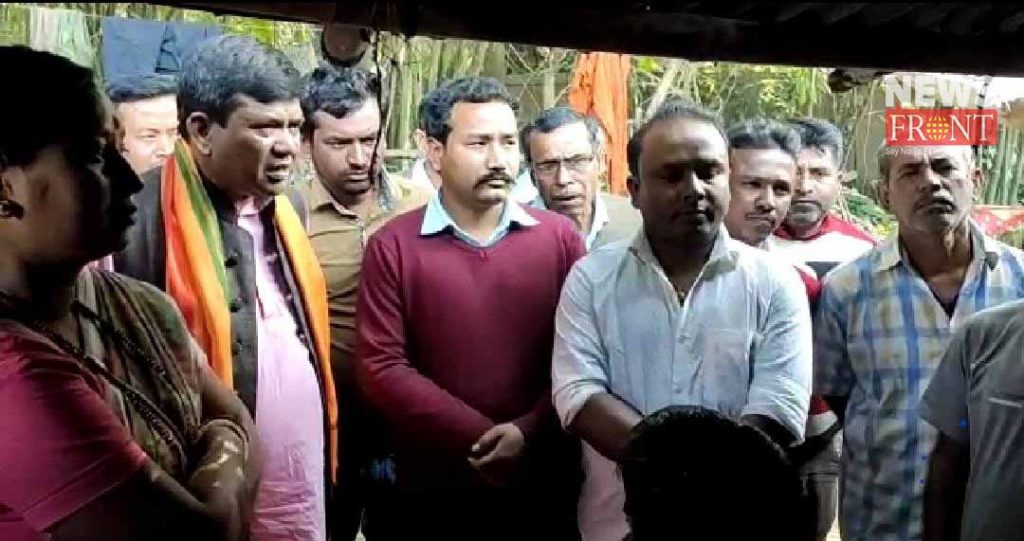 bjp leader meet to murder farmer family in phansidewa | newsfront.co