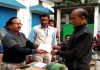 cheque distribution of farmer friend project in jateswar | newsfront.co