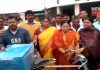 cycle and ice box distribution to fishermen in islampur | newsfront.co