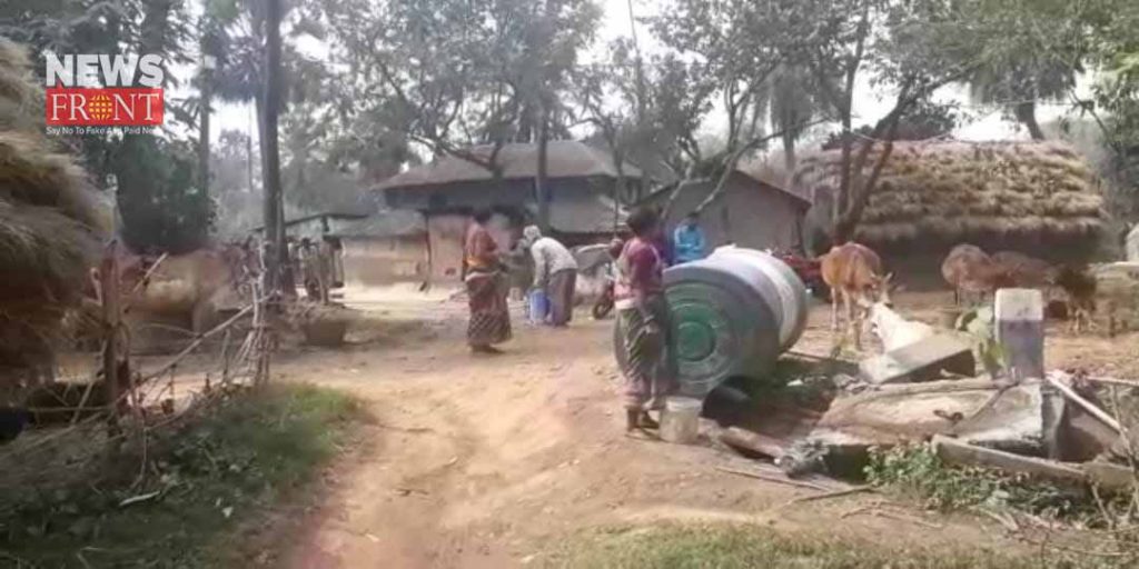 drinking water truck collapsed in chandrakona | newsfront.co