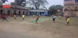 falakata primary school organized sports competition | newsfront.co