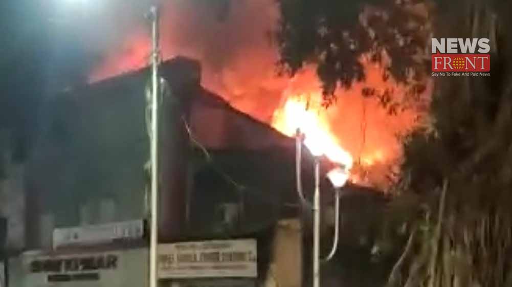 fire destroy plywood factory in kolkata | newsfront.co