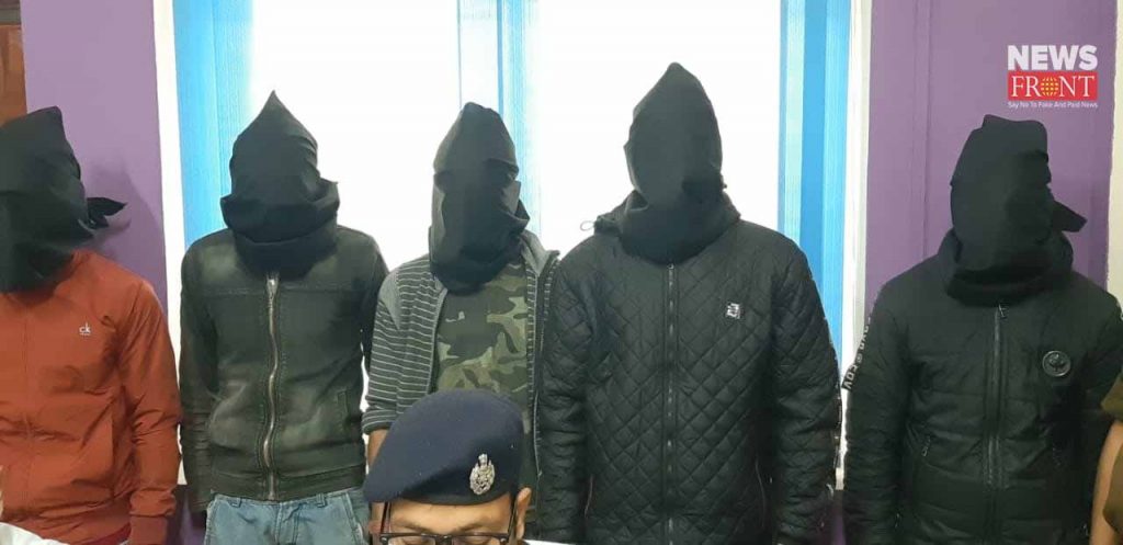 five anti social arrested with firearms in bagdogra | newsfront.co