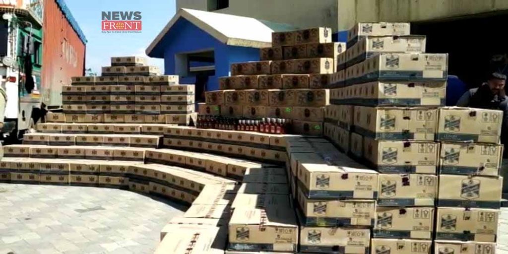 illegal wine rescue from hasimara | newsfront.co