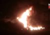 lorry fire on national highway in murshidabad | newsfront.co
