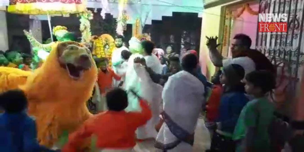 raiganj bharat sevashram club celebrate dol festival | newsfront.co