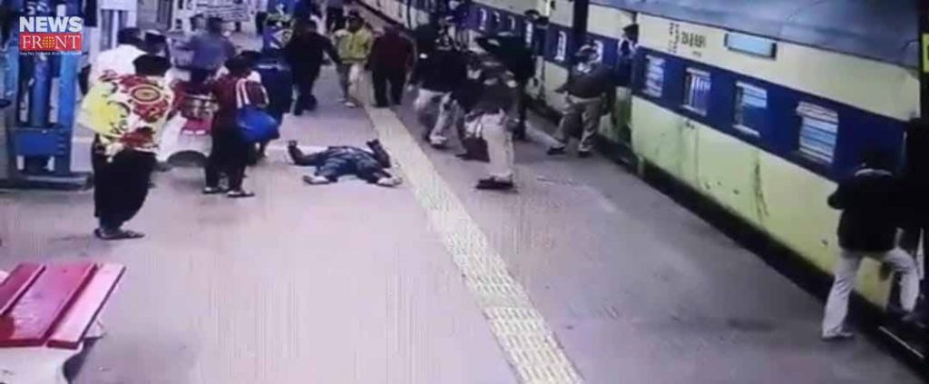 railway police protect to boy from accident | newsfront.co