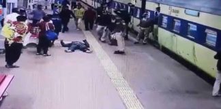 railway police protect to boy from accident | newsfront.co