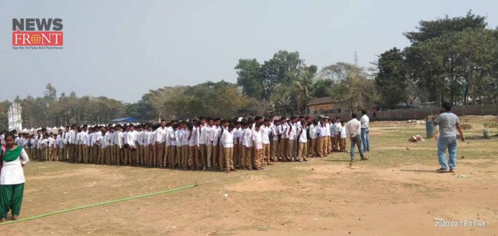 sports competition start in chuadanga high school | newsfront.co