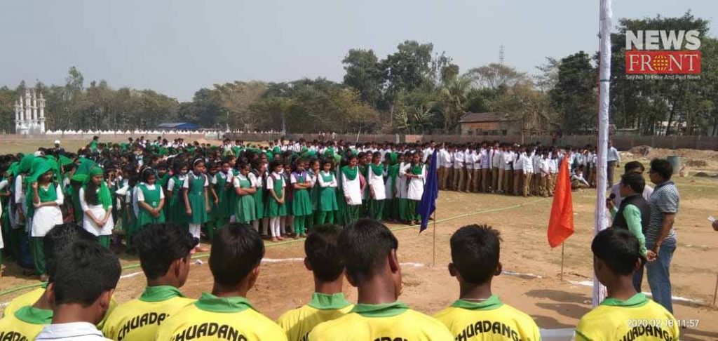 sports competition start in chuadanga high school | newsfront.co