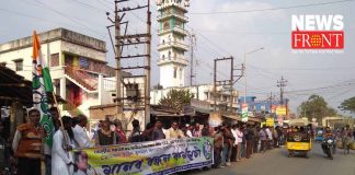 tmc initiative anti caa protest in domkal | newsfront.co