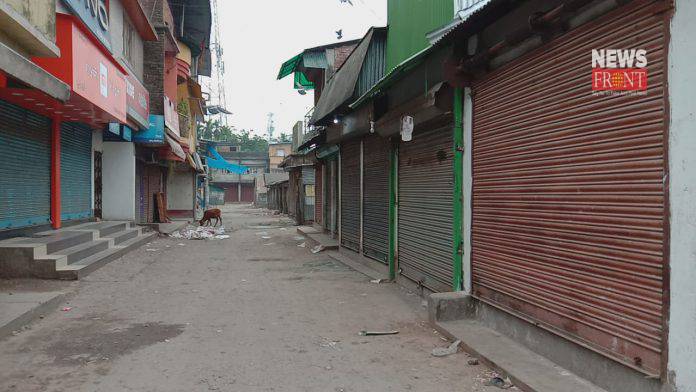 Raiganj market lockdown | newsfront.co