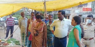 block development officer visit to kolaghat market | newsfront.co