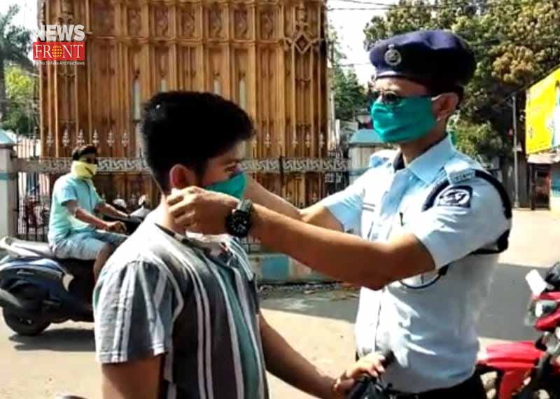 civic volunteer distribute mask and shop to protect coronavirus | newsfront.co