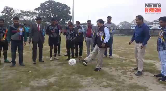 inter college football competition start in cooch behar | newsfront.co