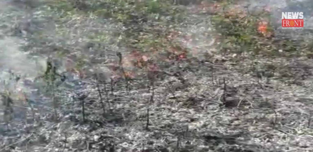 jaldapara national park on fire | newsfront.co