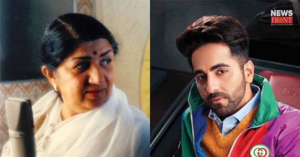 lata mangeshkar tweet to ayushmann khurrana | newsfront.co