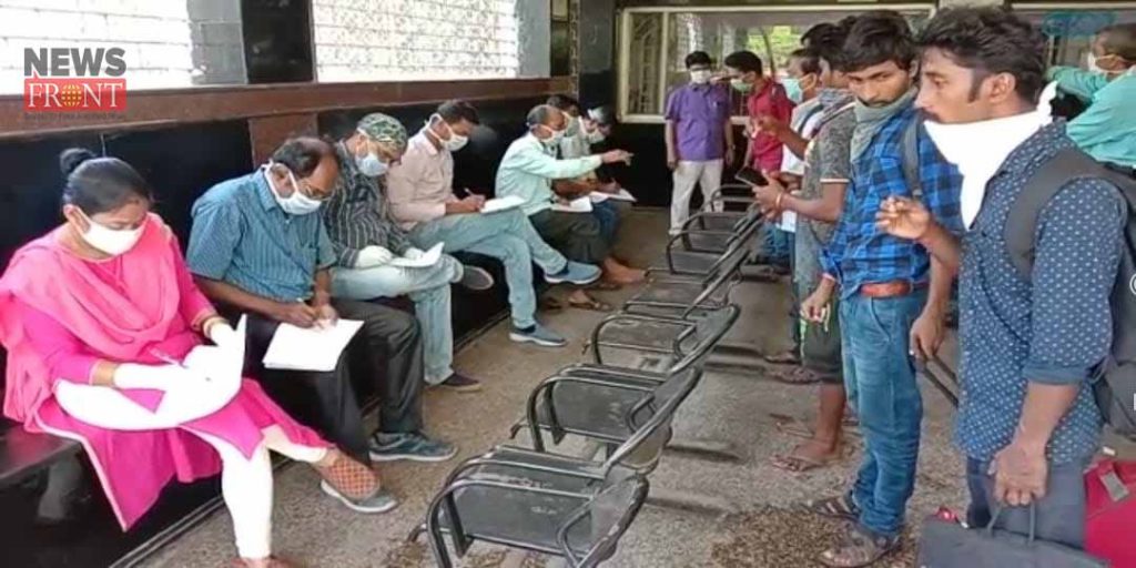 passenger health checkup on railway station | newsfront.co