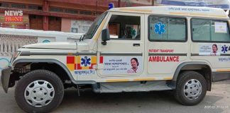 special ambulance service to protest coronavirus in mathabhanga | newsfront.co