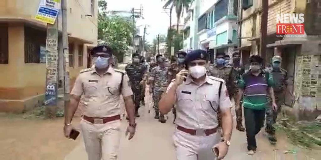 birbhum district police taking strict step on lockdown | newsfront.co