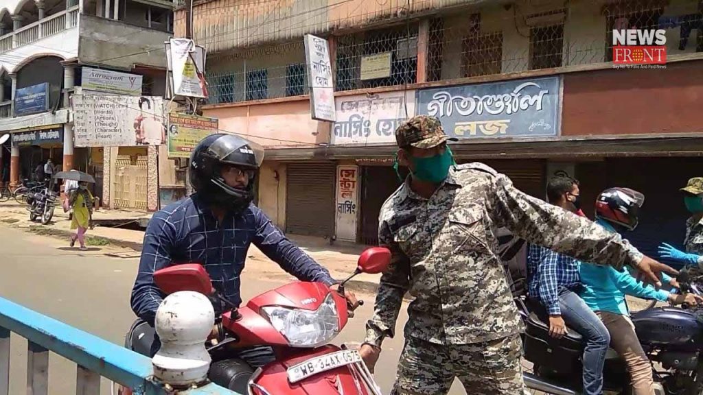 naka checking by police | newsfront.co