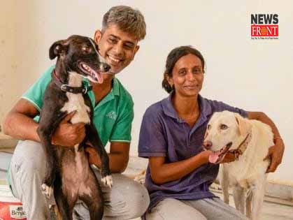 rupsha bandyopadhyay distribute food to animals | newsfront.co