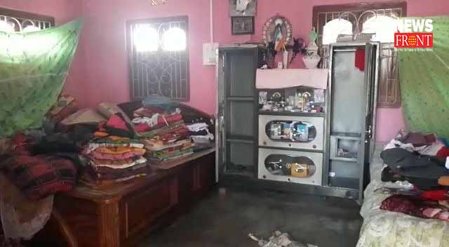 tmc member home robbery in dinhata | newsfront.co