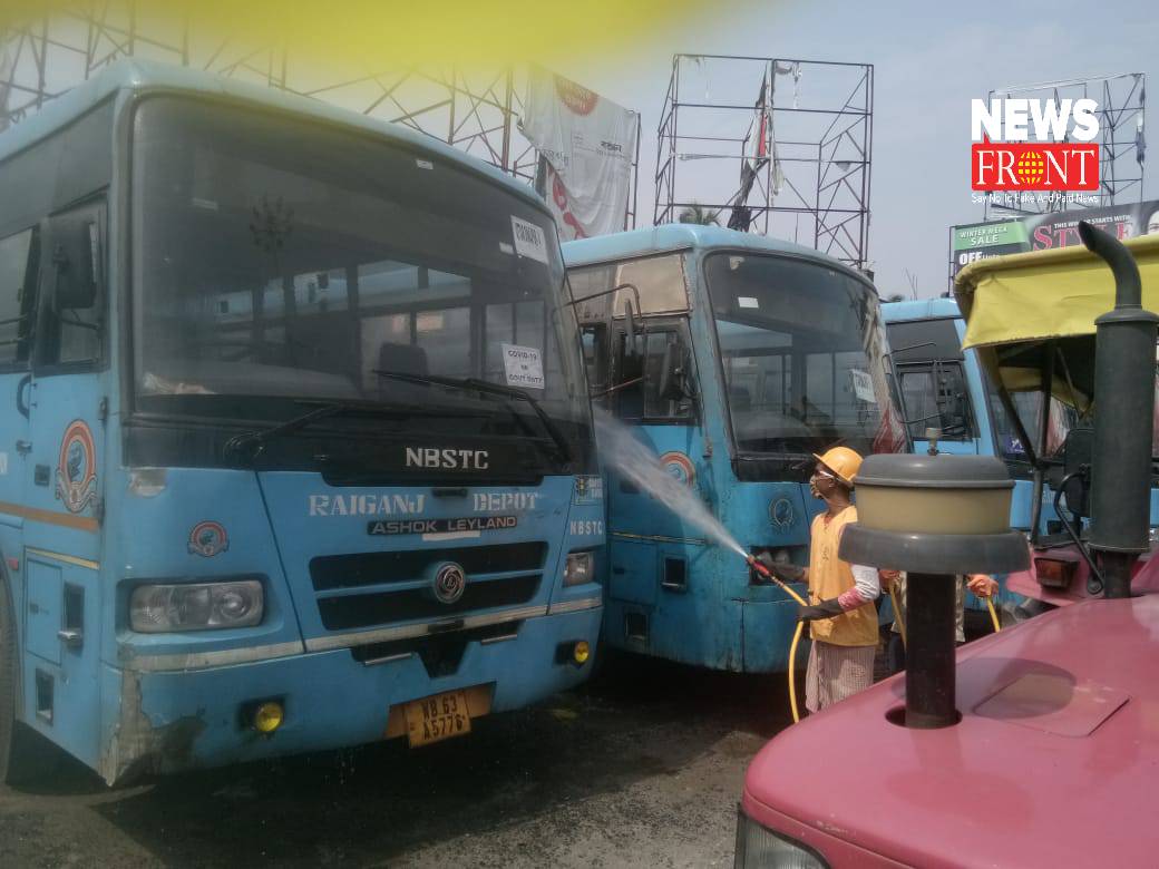 Raiganj bus | newsfront.co