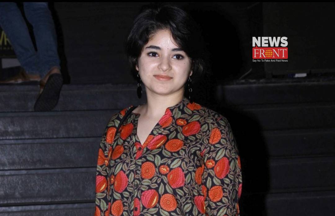 Zaira Wasim | newsfront.co